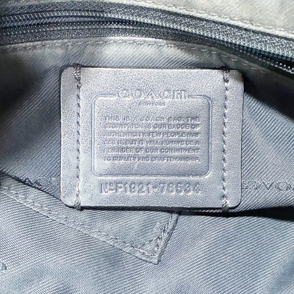 Coach Evie Backpack In Colorblock Leather Gold Brass Hardware Purse - Picture 7 of 8